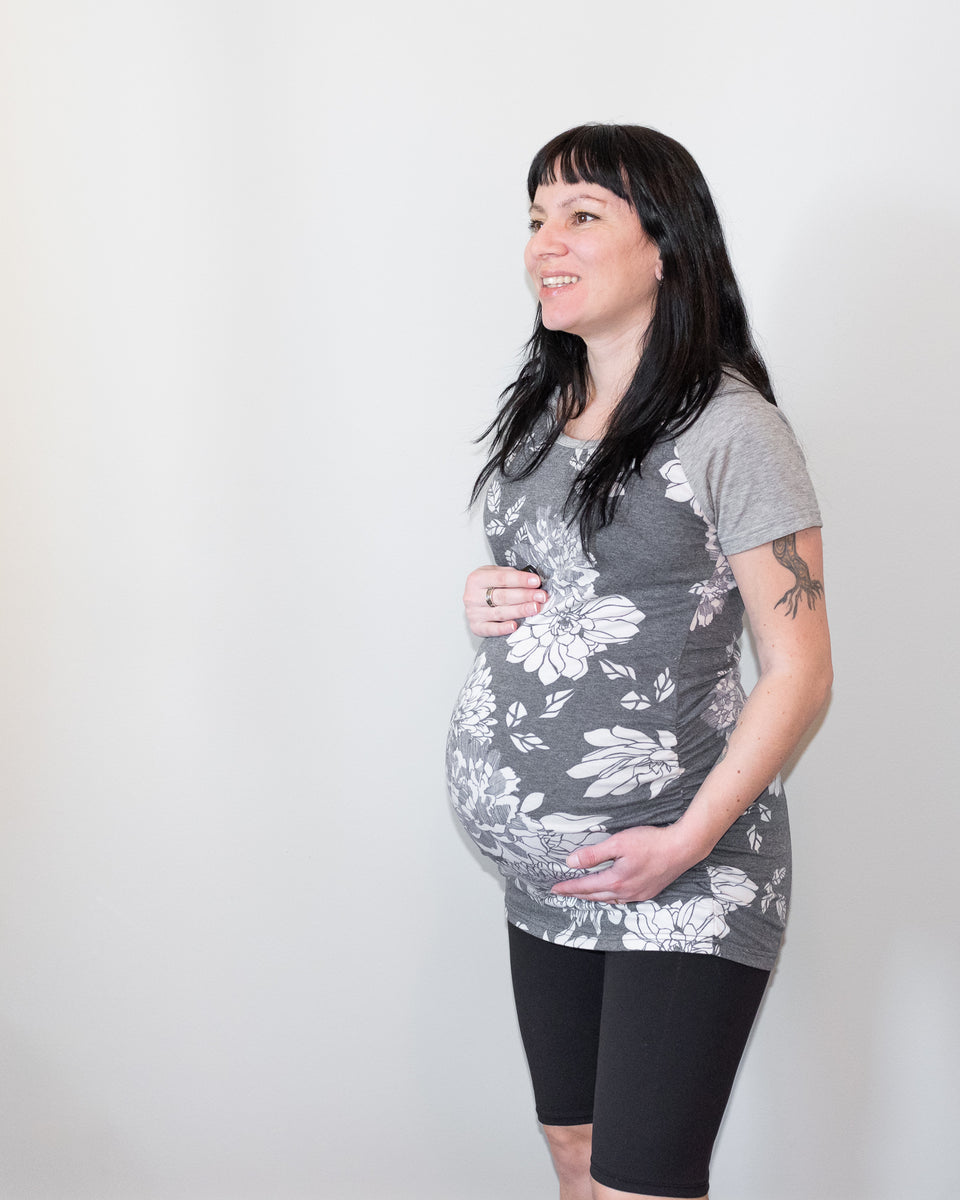 Sarah Fully Belly Maternity Biker Short – Reclaim Maternity Baby Kids