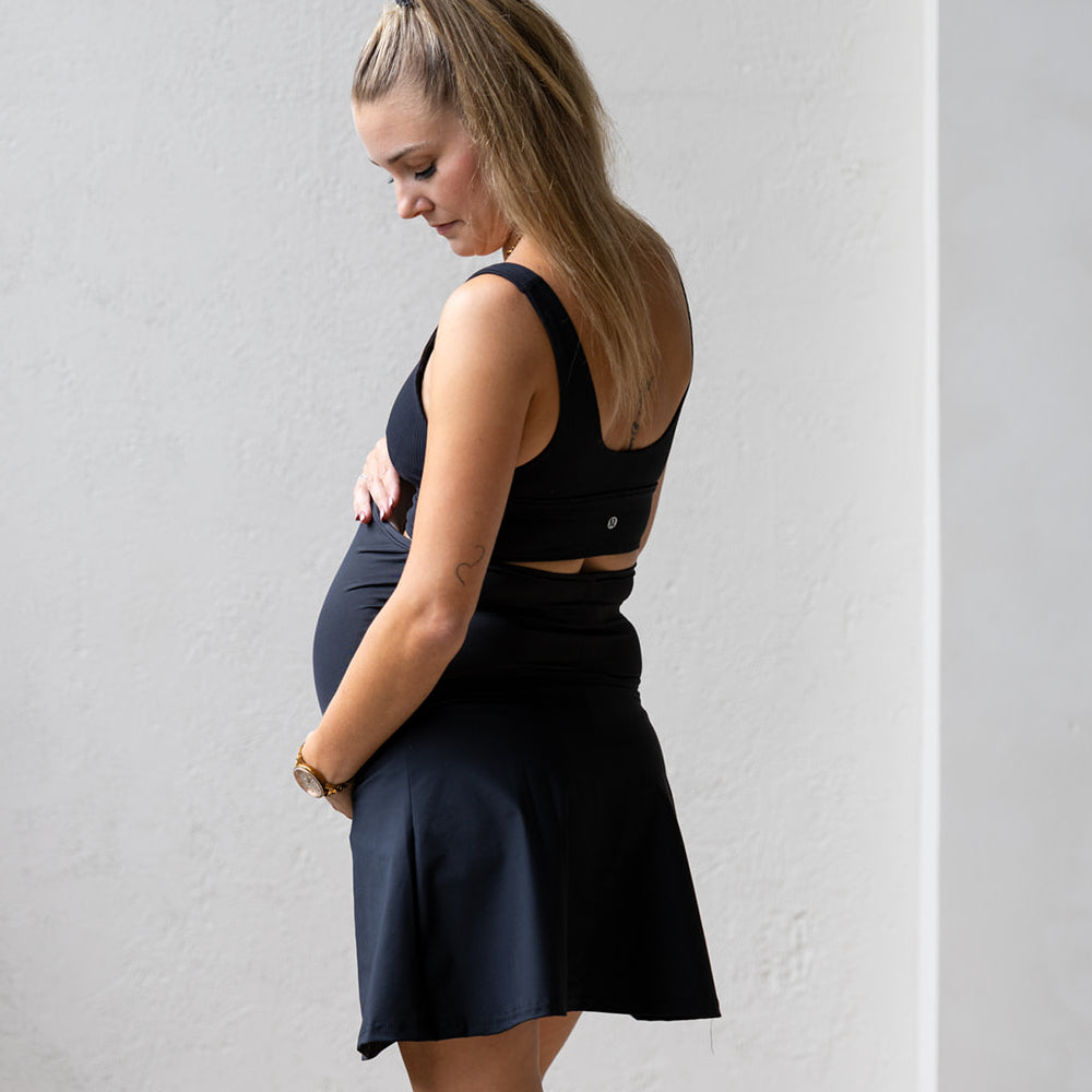 Knox Maternity Active Skirt - maternity activewear by New Genes Maternity Wear