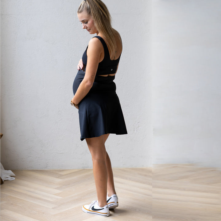 Knox Maternity Active Skirt - maternity activewear by New Genes Maternity Wear