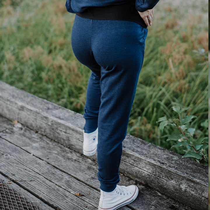 Scarlett maternity jogger in navy - New Genes Maternity Wear