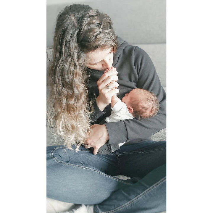 Hayden Nursing Hoodie - New Genes Maternity Wear 