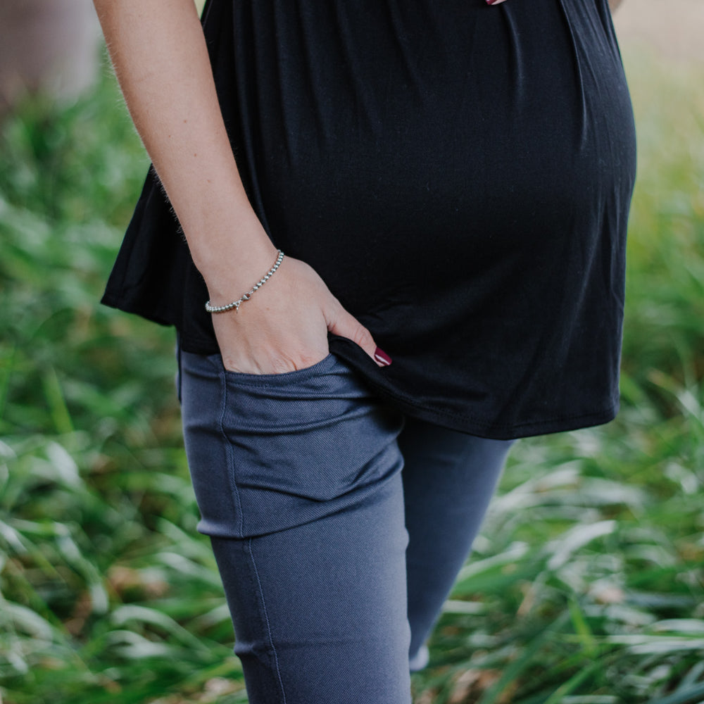 Emery twill maternity jeans - New Genes Maternity Wear