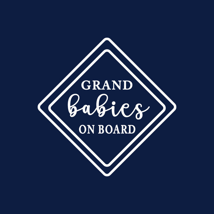 Grand Babies on Board car decal - New Genes Maternity Wear