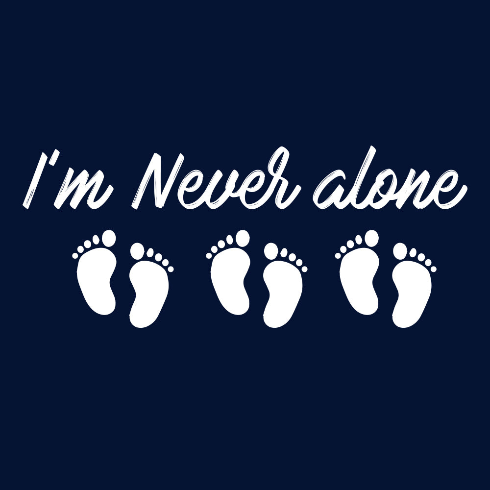 I'm never Alone Triplets- Car decal - New Genes Maternity Wear 